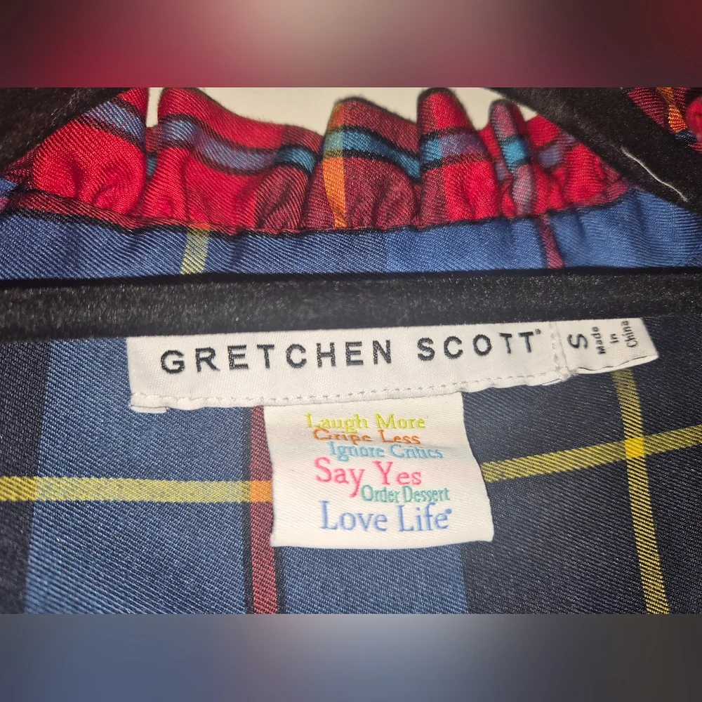 Plaid Ruffle Dress - Picture 11 of 11